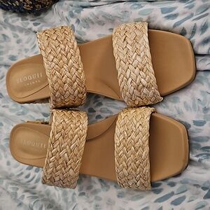 Women's size 8 strappy heels